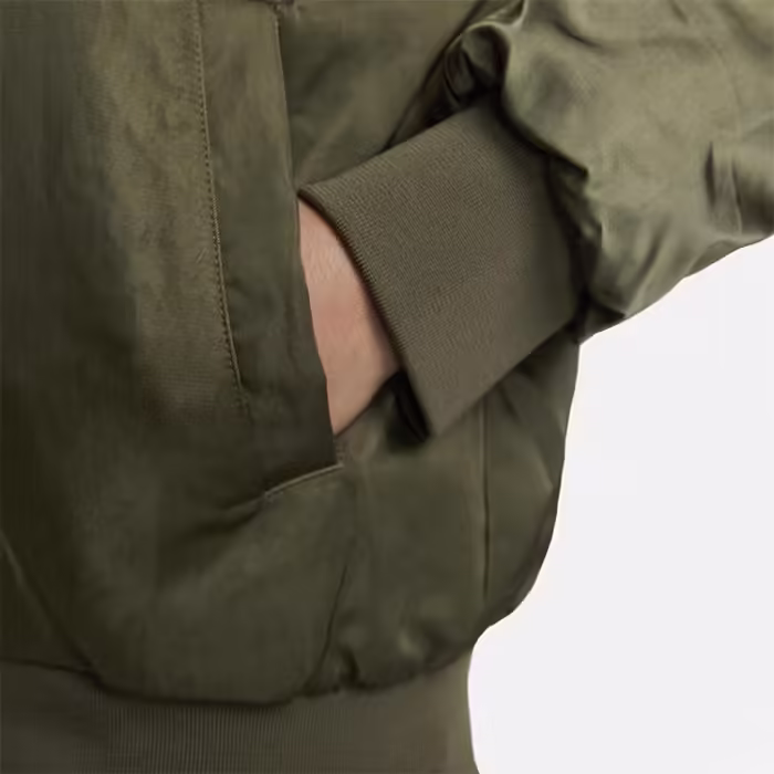 Куртка Nike W NSW VRSTY BMBR JKT Хаки XS - 11