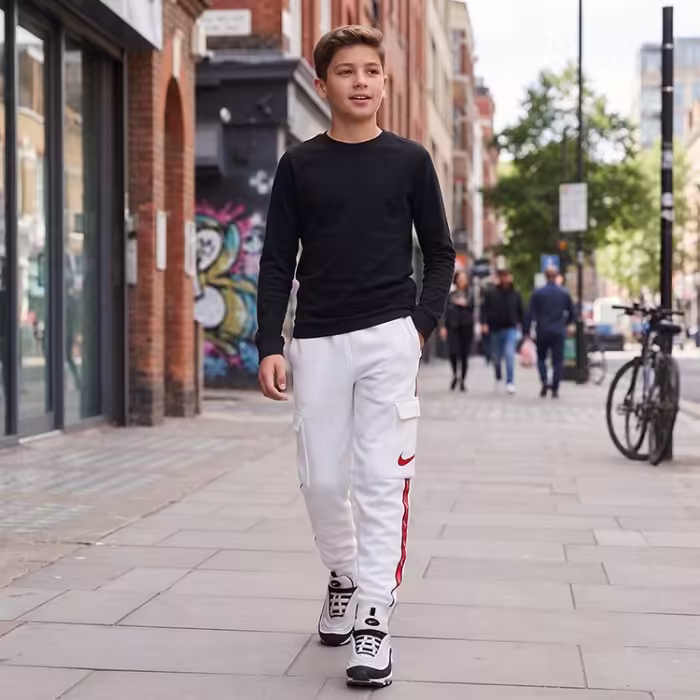 Брюки Nike B NSW REPEAT SW FLC CARGO PANT - 7