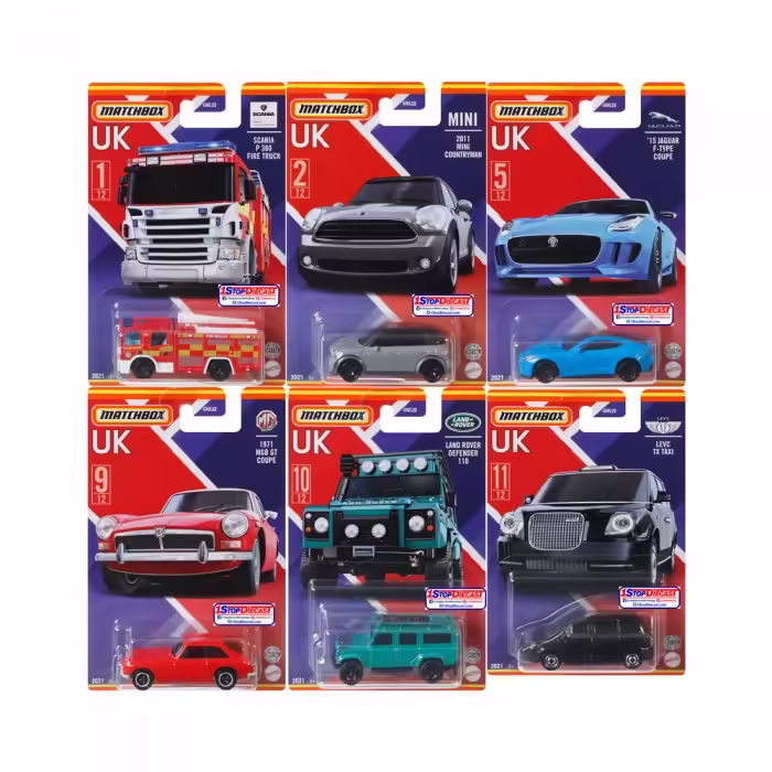 Jucarie masina Hot Wheels Best of UK
