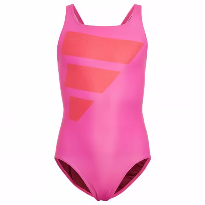 Купальник Adidas BIG BARS SUIT Розовый 152 - 7