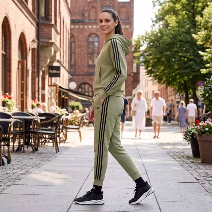 Pantaloni Adidas W FI 3S REG PT - 8