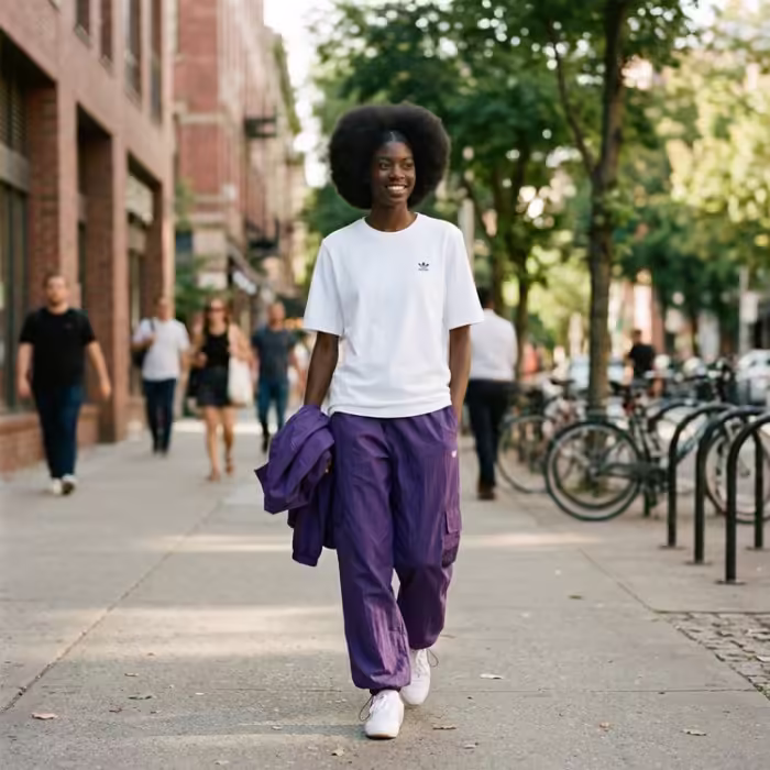 Футболка Adidas ESSENTIALS LOOSE Белый XXS - 7