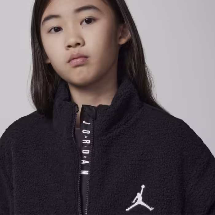 Толстовка Nike JDG JUMPMAN SHERPA JKT Черный M - 6