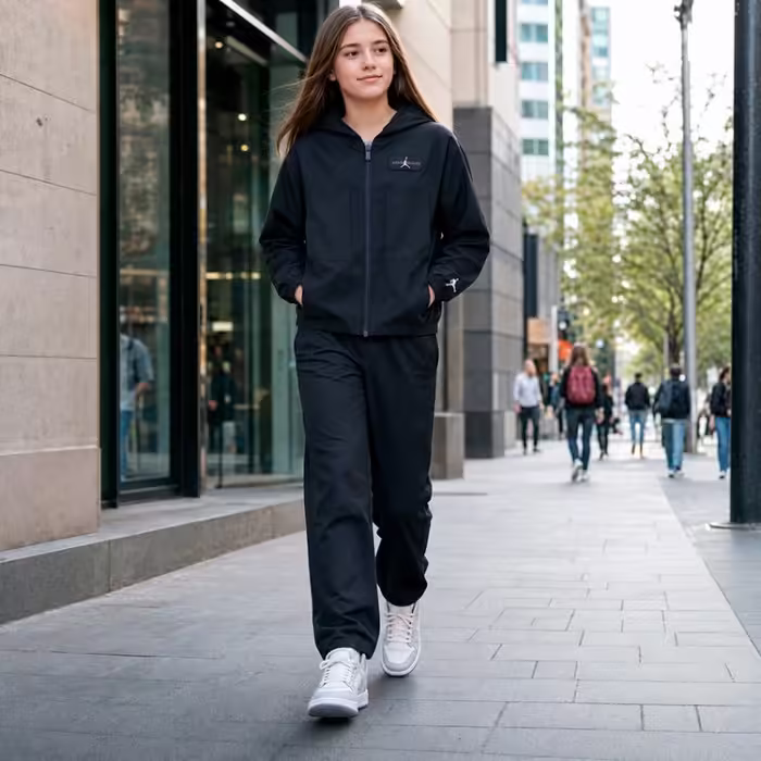 Толстовка Nike JDG CRAFTED UTILITY WOVEN FZ Черный L - 9