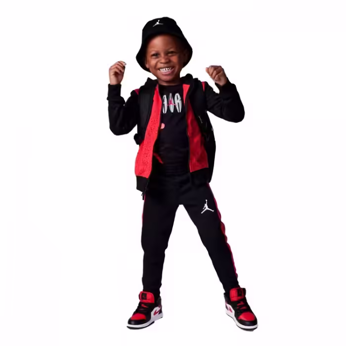 Costum sportiv Nike JDB AIR SPECKLE FZ FLC SET - 4