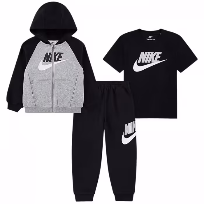 Спортивный костюм + футболка Nike NKN COLOR BLOCKED HBR JOGGER S - 4
