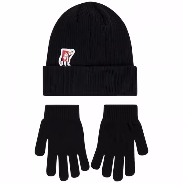 Набор Шапка + перчатки Nike NAN PATCH PEAK BEANIE SET - 2