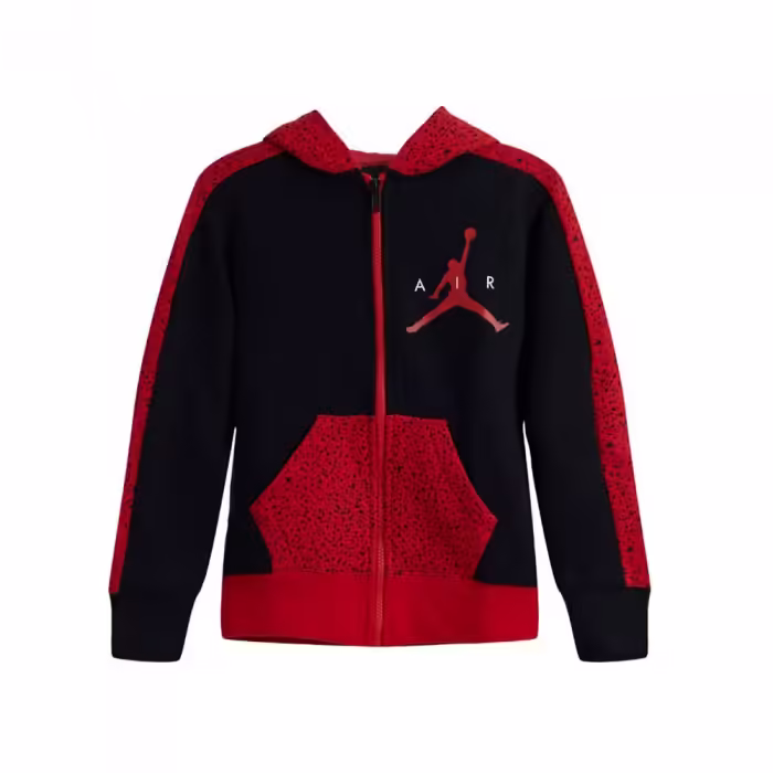 Hanorac Nike JDB AIR SPECKLE FLC FZ HOODIE