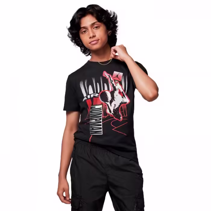 Футболка Nike JDB AJ COURT FADE SS TEE - 2