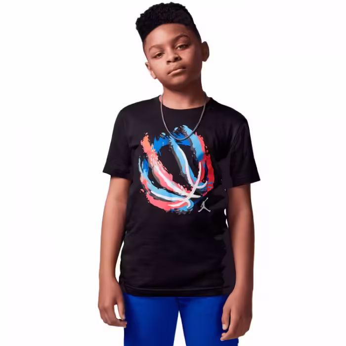 Футболка Nike JDB BBALL FIRE SS TEE - 4