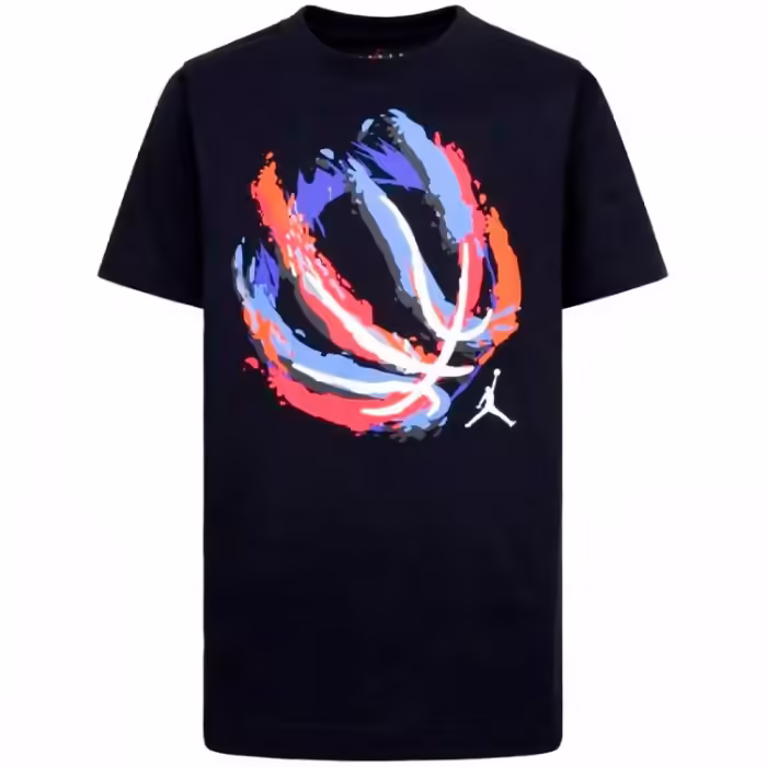 Tricou Nike JDB BBALL FIRE SS TEE Negru M - 6
