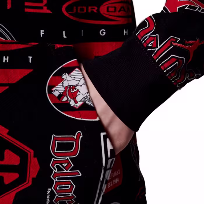 Hanorac Nike JDB MJ ESSENTIALS AOP PO - 4