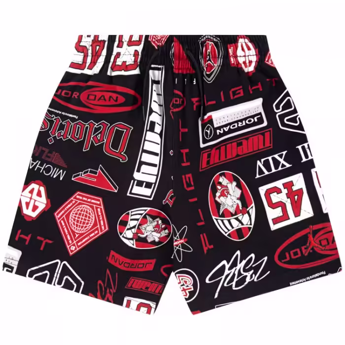 Sorti Nike JDB MJ ESSENTIALS FT AOP SHORT - 2