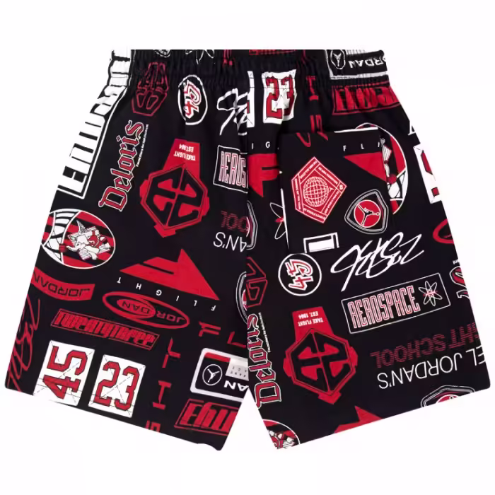 Sorti Nike JDB MJ ESSENTIALS FT AOP SHORT - 3