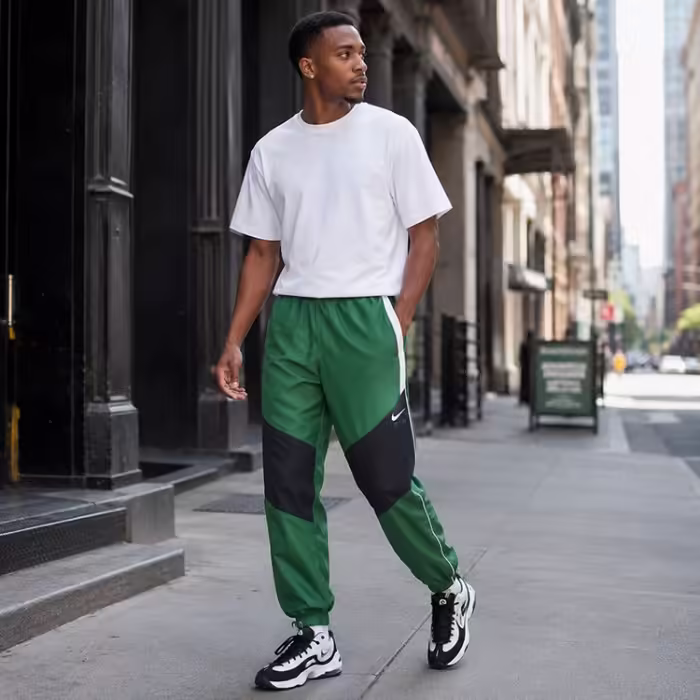 Pantaloni Nike M NSW SW AIR PANT WV Verde XL - 9
