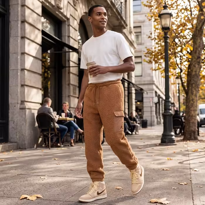 Брюки Nike M J FLIGHT SHERPA PANT - 9