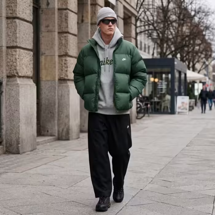 Scurta Nike Club Therma-FIT Down Puffer Jacket - 7