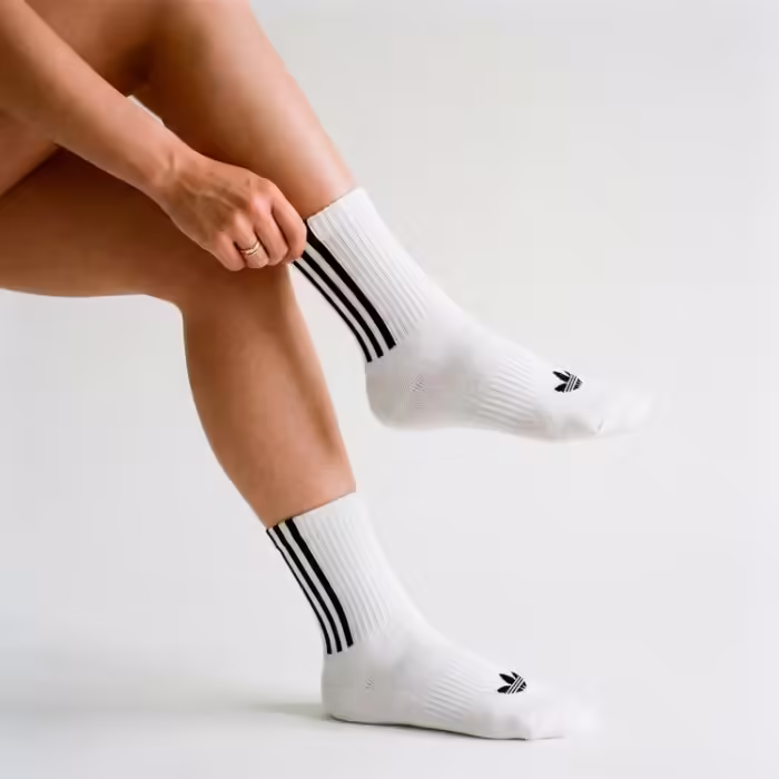 Носки Adidas Quarter 3 Back Stripes - 5