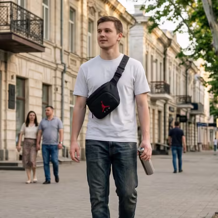 Geanta pe brau Nike JORDAN AIR CROSSBODY - 8