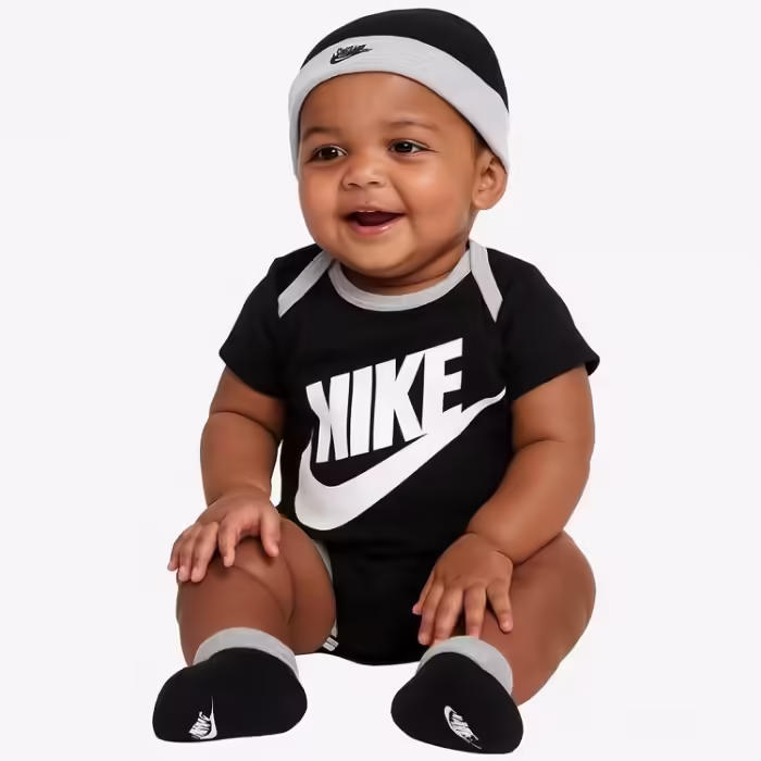 Bodi Nike FUTURA LOGO Negru 6-12M