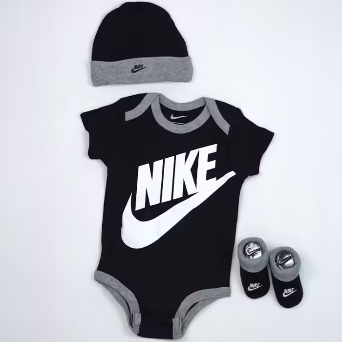 Bodi Nike FUTURA LOGO Negru 6-12M - 2