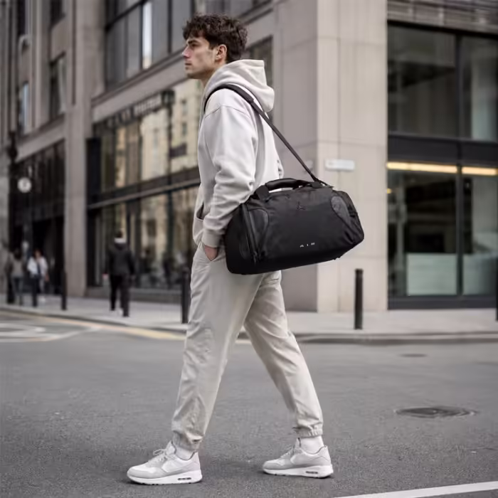 Сумка спортивная Nike JAM ELEMENT Черный S - 7