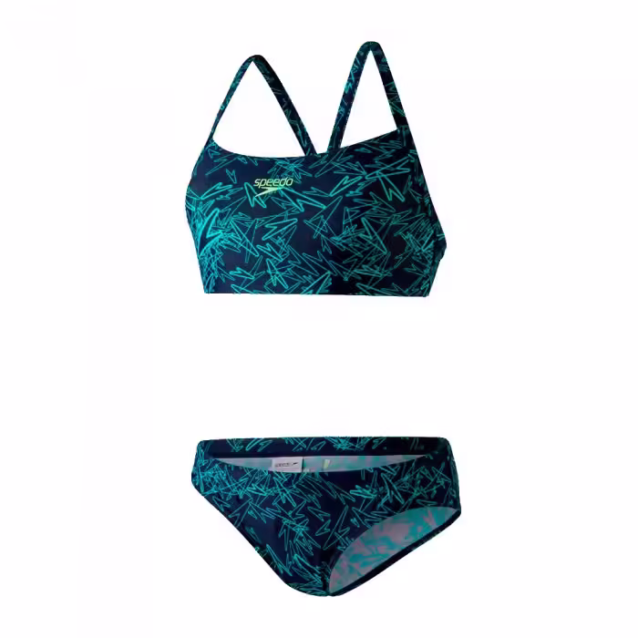 Костюм для плавания Speedo BOOM ALLOVER 2PCE AF