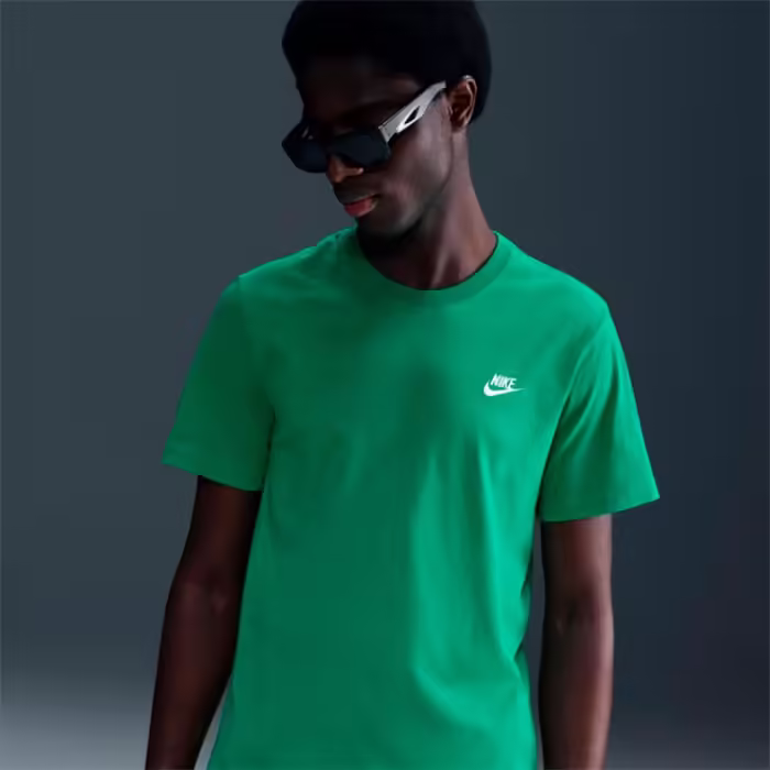 Футболка Nike M NSW CLUB TEE Зеленый S - 6