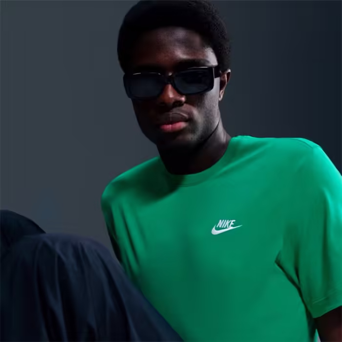 Футболка Nike M NSW CLUB TEE Зеленый S - 7