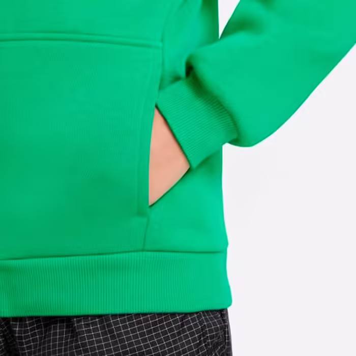 Толстовка Nike K NSW CLUB FLC HD FZ LS HBR Зеленый XL - 5