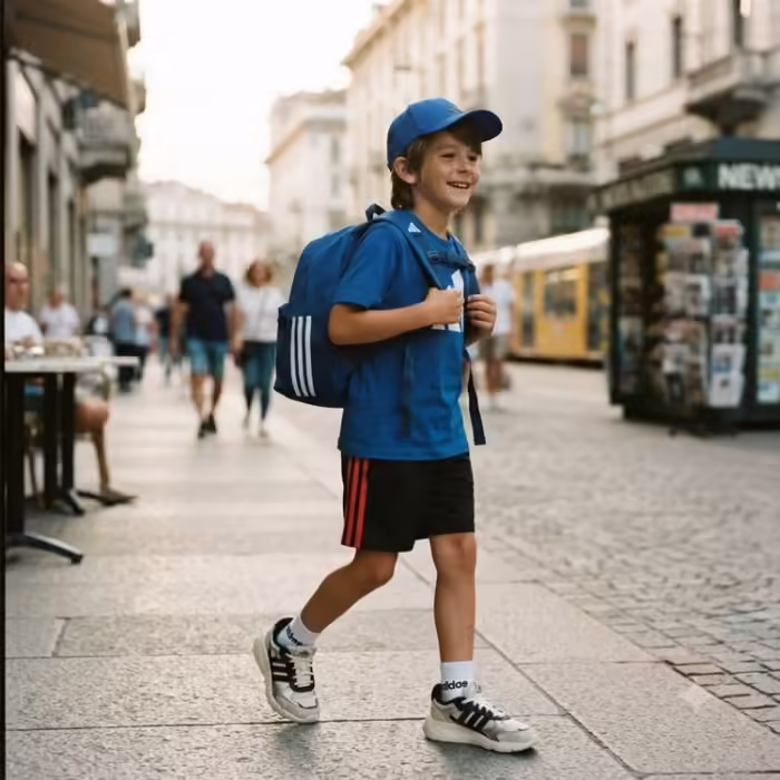 Рюкзак Adidas LK BP 3BAR Синий One size - 8
