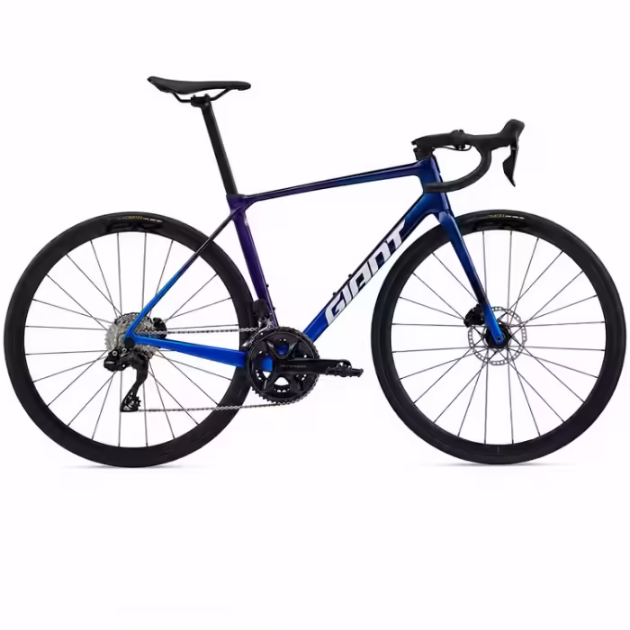 Велосипед спортивный GIANT TCR Advanced 1-KOM Violet