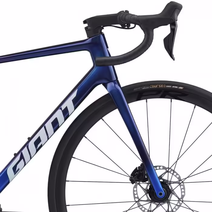 Велосипед спортивный GIANT TCR Advanced 1-KOM Violet - 2