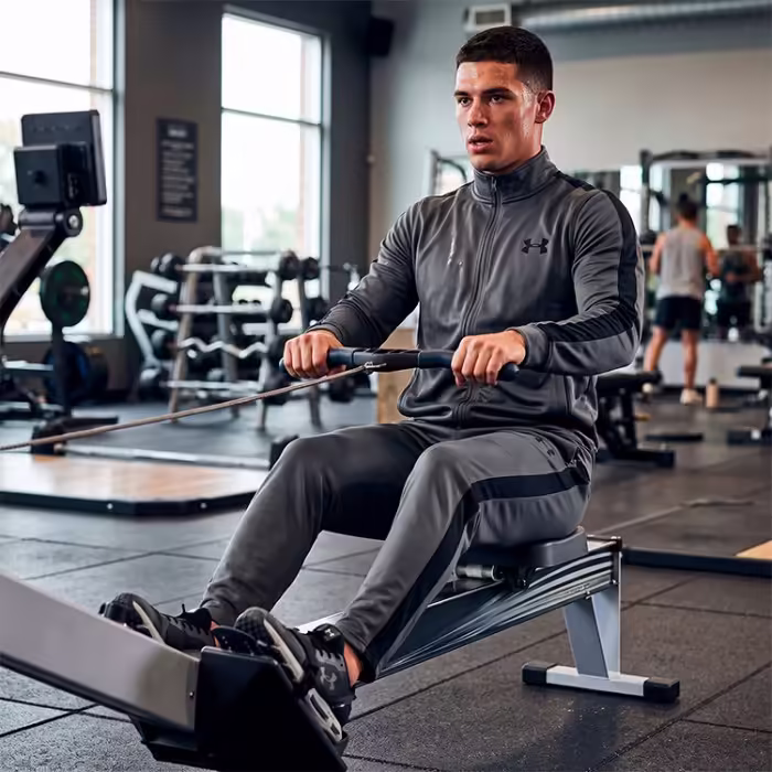 Costum Sportiv Under Armour Rival Knit Suit Gri L - 7