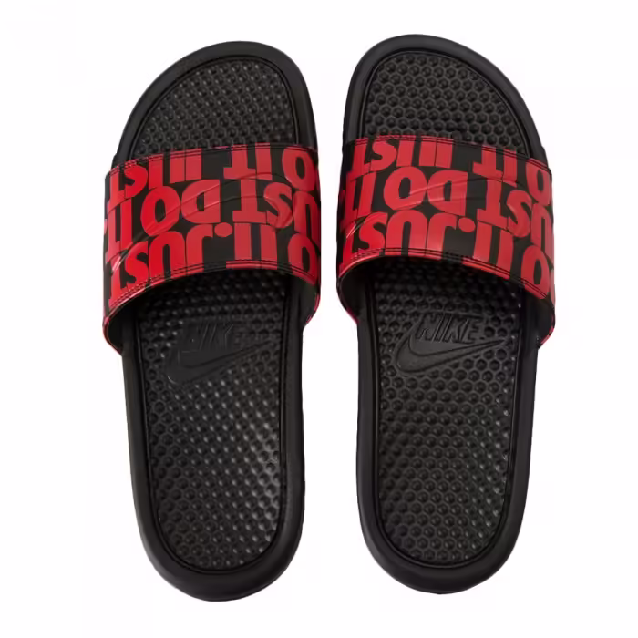 Slapi Nike BENASSI JDI PRINT Negru 45
