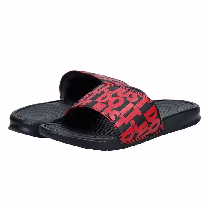 Slapi Nike BENASSI JDI PRINT Negru 45 - 2