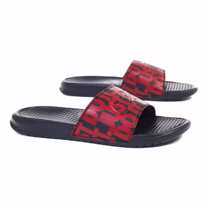 Slapi Nike BENASSI JDI PRINT Negru 45 - 3