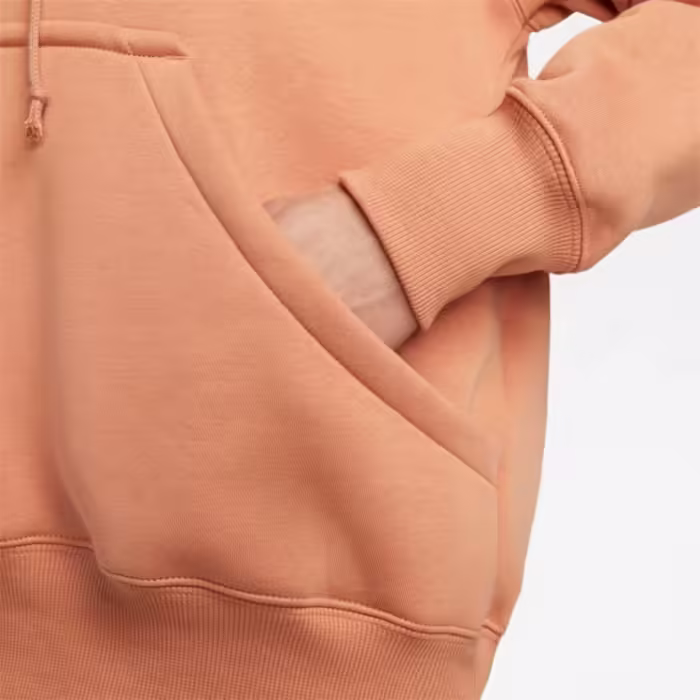 Hanorac Nike W NSW STYLE FLC PO HOODIE OS Oranj S - 6
