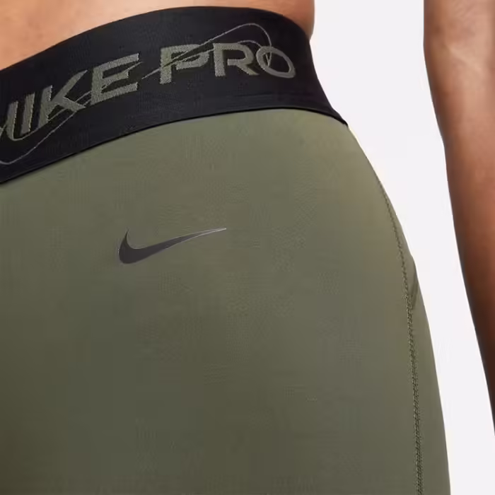 Легинсы Nike W NP DF MR GRX 7/8 TGHT Хаки L - 5