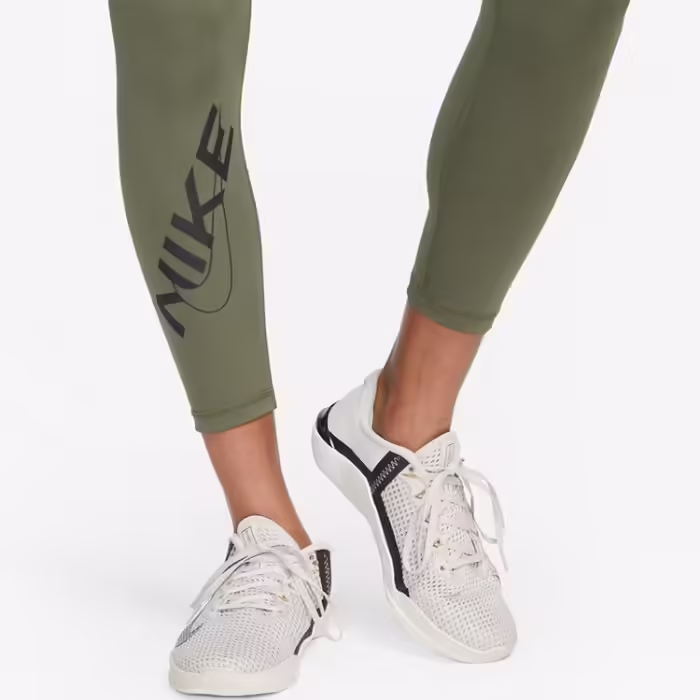Легинсы Nike W NP DF MR GRX 7/8 TGHT Хаки L - 6