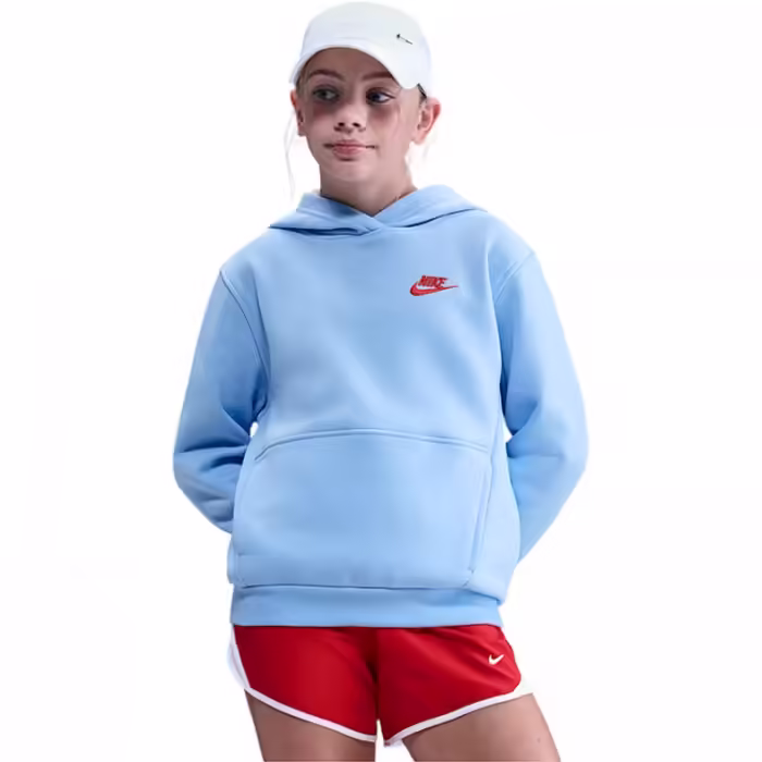 Hanorac Nike K NSW CLUB FLC HDY LBR