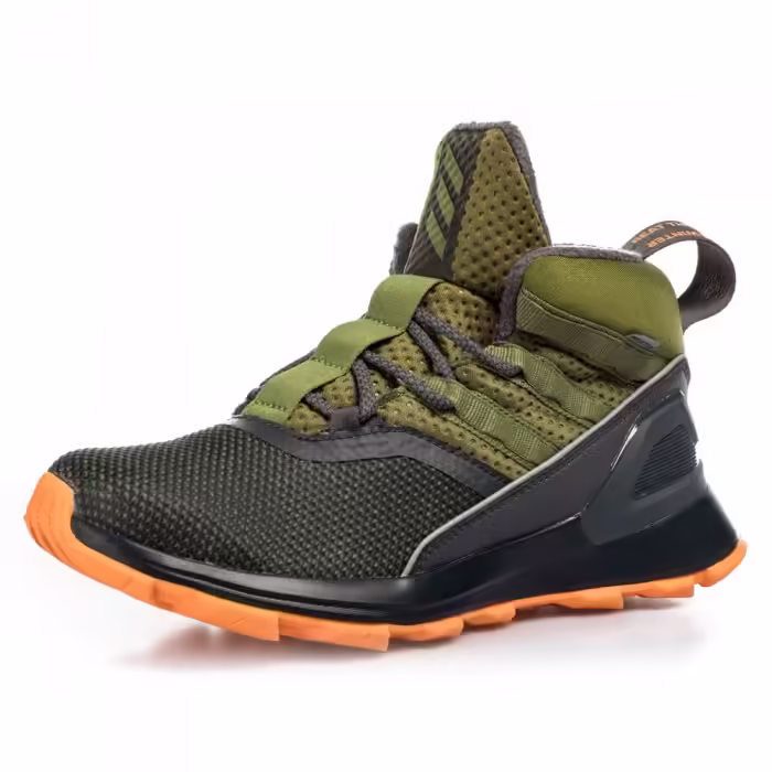 Ботинки Adidas RapidaRun ATR BTW K Серый/Зеленый/Оранжевый 28 - 2
