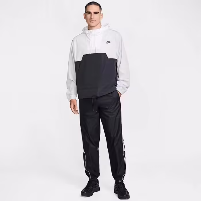 Hanorac Nike M NK CLUB MARINA ANRK GFX Alb-negru M - 6