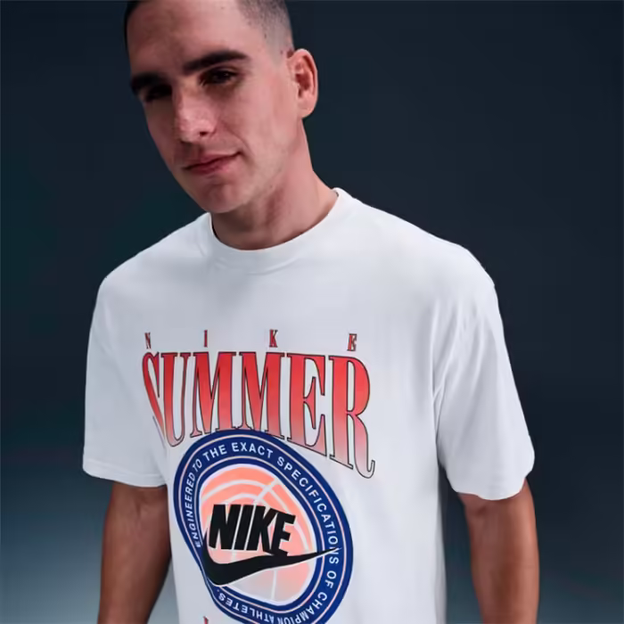 Футболка Nike M NK TEE M90 OC Белый XL - 5