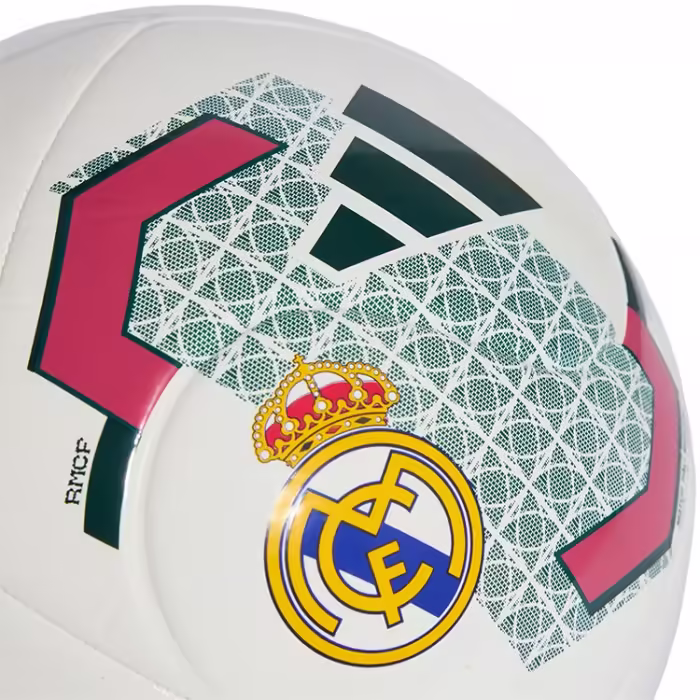 Minge fotbal Adidas REAL MADRID HOME CLUB Alb 5 - 3