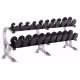 Set gantere 2.5-25 kg YORK Pro-Style Rubber Dumbbell Set