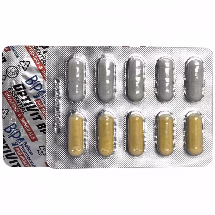 Витамины Balkan Pharmaceuticals OPTIVIT BP ESSENTIAL capsules N30+30 - 4