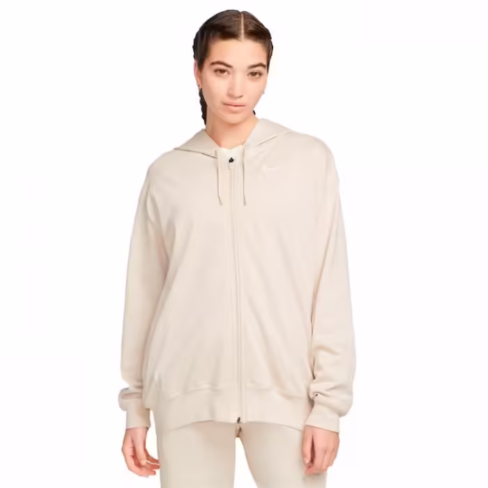 Толстовка Nike W NSW JRSY OS FZ HOODIE