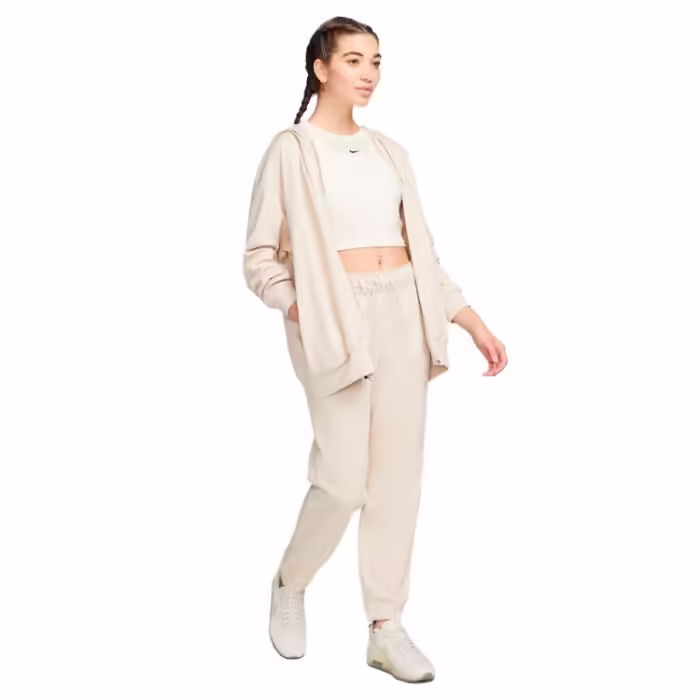 Толстовка Nike W NSW JRSY OS FZ HOODIE - 2