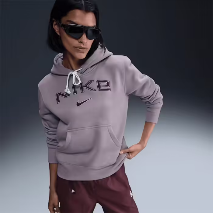 Толстовка Nike W NSW PHNX FLC STD PO LOGO HDY - 6